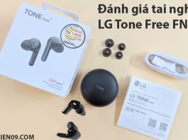 danh gia tai nghe LG Tone Free FN6